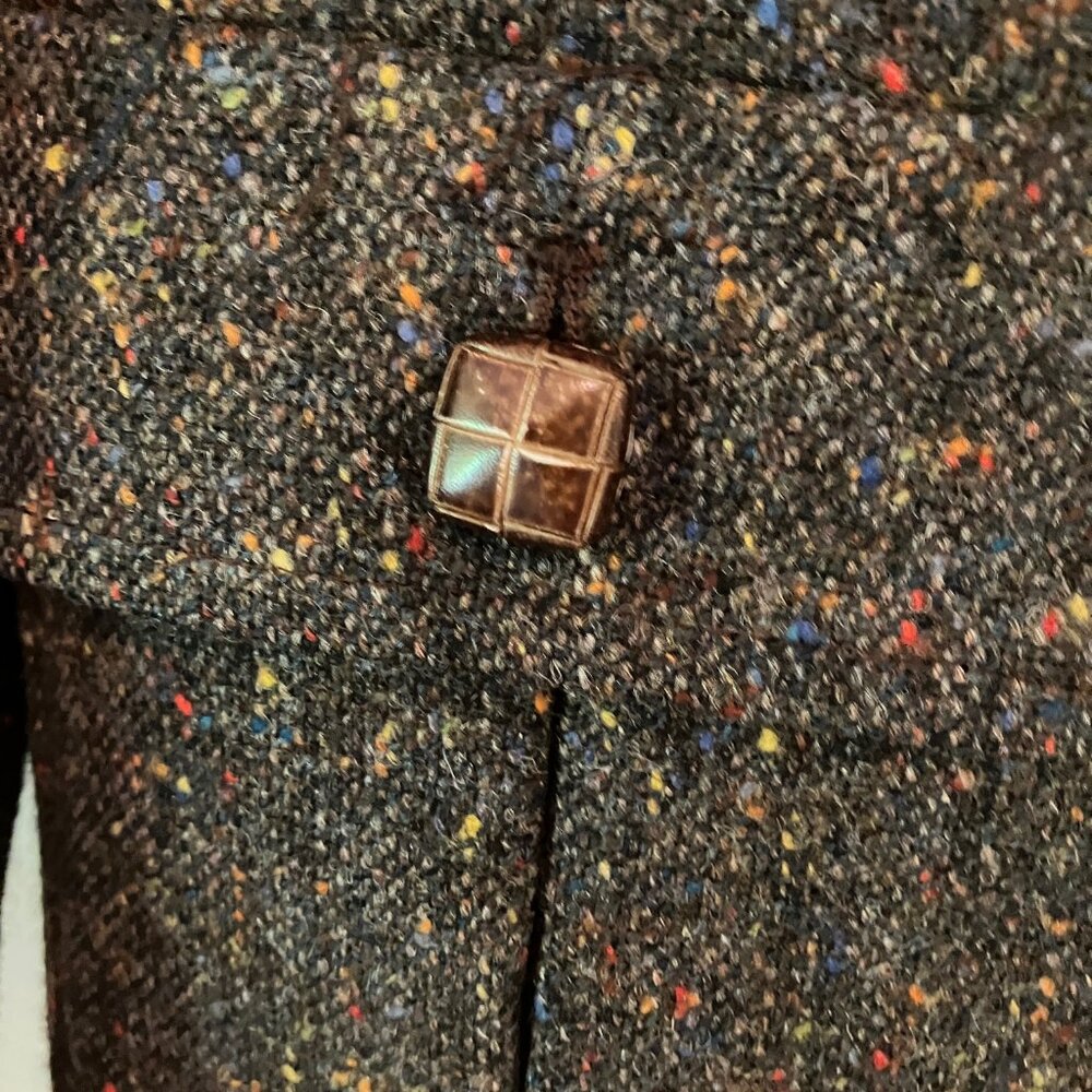 Jaeger Jacket, Tweed Mixed Color, Size 16 - image 4